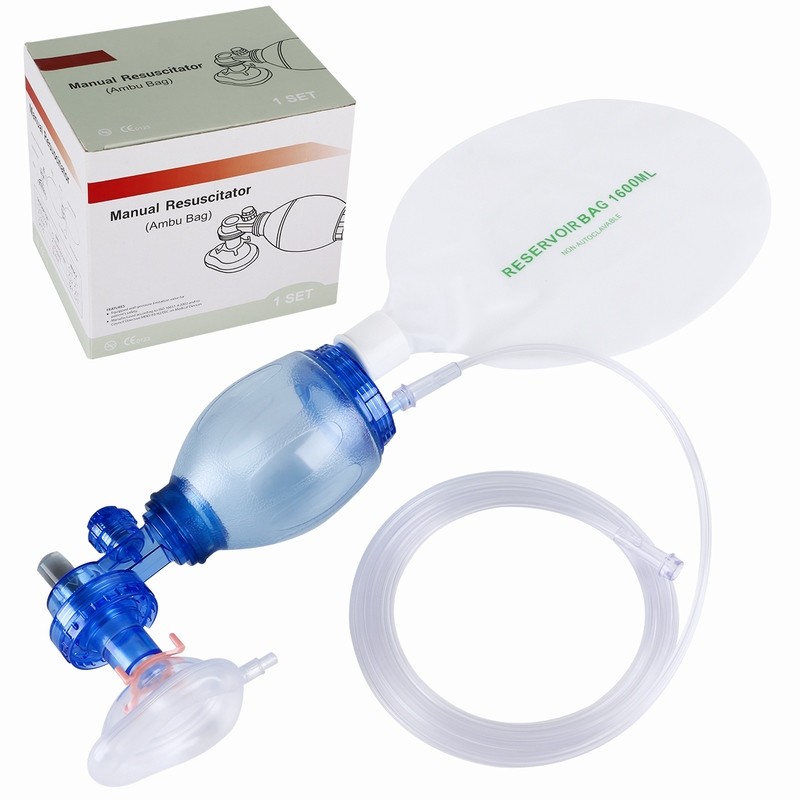 PVC manual resuscitator
