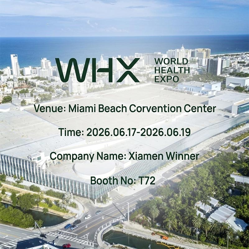 Unisciti a Xiamen Tianzuo, vincitore del premio, al WHX World Health Expo 2026 – Stand T72, Miami Beach.